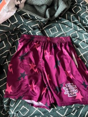 Eric Emanuel Shorts Pink and Blue